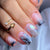 Elegante Schmetterlings-Themen Druck-Nagelkunst Brehn