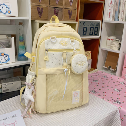 Stylischer Multifunktions-Rucksack mit gepolsterten Gurten Brehn