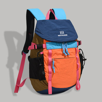 Farbiger Mehrfach-Taschen-Wander-Rucksack Brehn