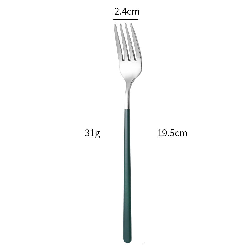 Elegante Edelstahl Essgabel mit Ergonomischem Griff Brehn