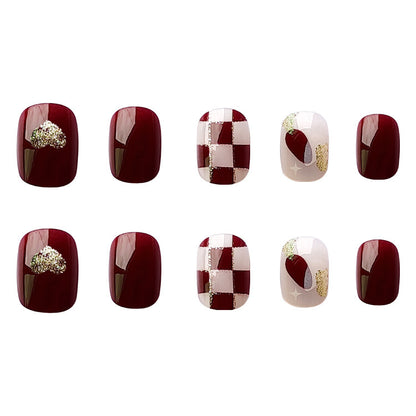 Elegantes Dekoratives Nagelkunstset