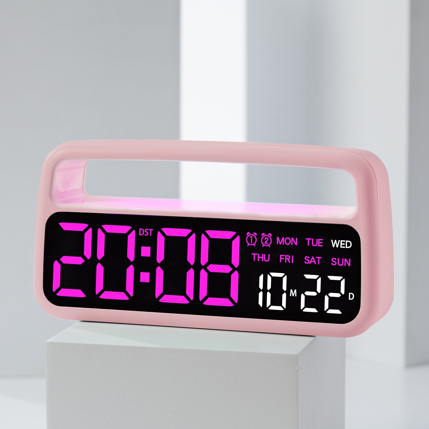Digitaler Wecker mit Großem Led-Display und Intelligenten Funktionen Brehn