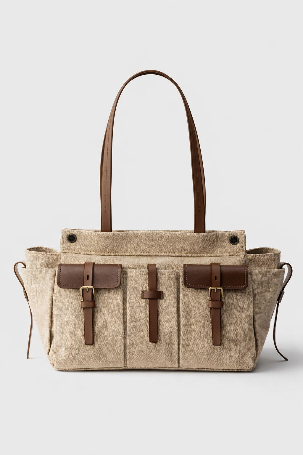Multi-Taschen Canvas Tote Handtasche