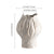 Handgemachte Texturierte Keramische Skulpturale Vase