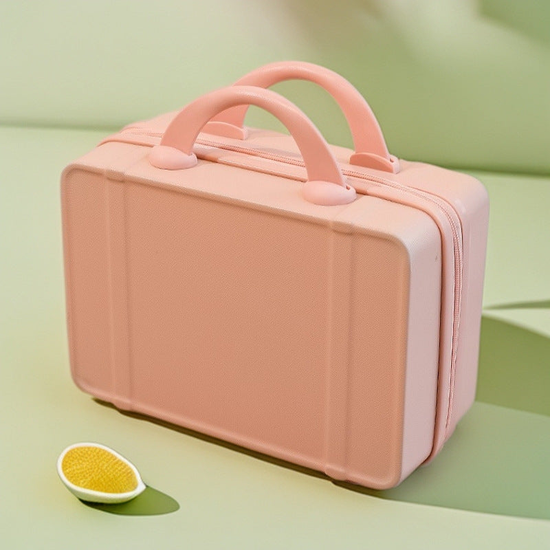 kompakte Hartschalen-Kosmetik- und Reise-Beauty-Box mit doppelten Obergriffen Brehn