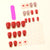 Herz Muster Nagelkunst Extensions Brehn