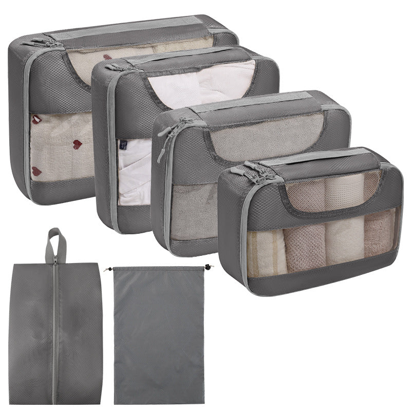 Mehrteiliges Reiseorganizer-Set Brehn