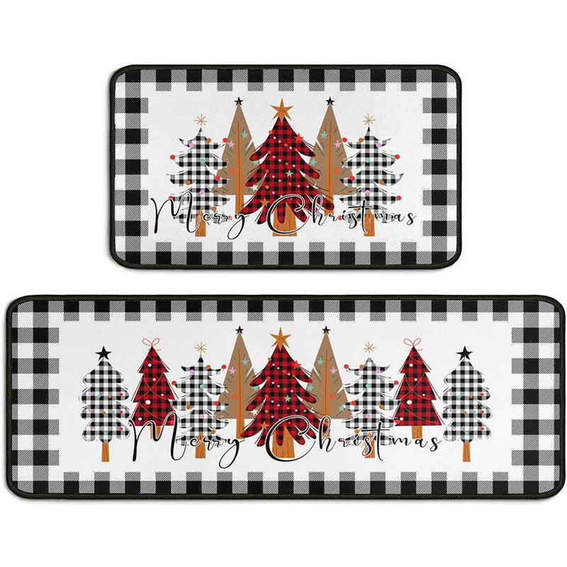 Festliche Weihnachtsküchenmatten-Set Brehn