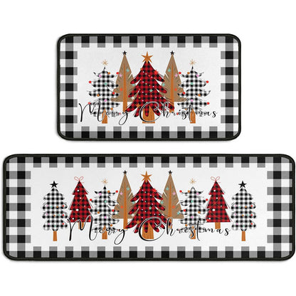 Festliche Weihnachtsküchenmatten-Set Brehn