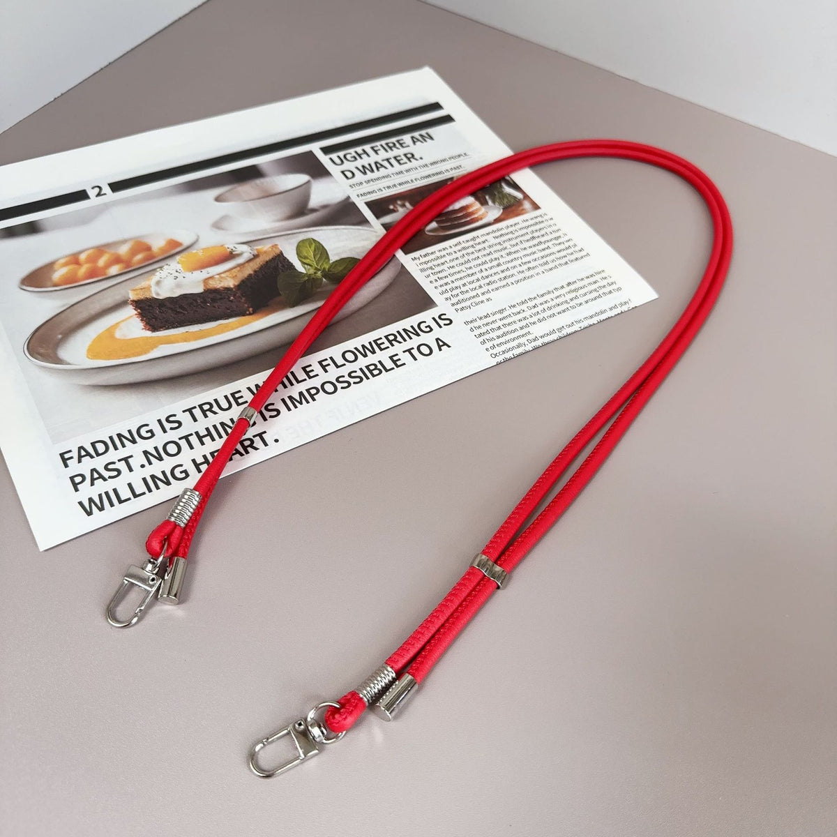 Neon Silikon Lanyard Strap Brehn