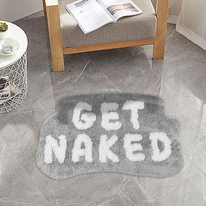 Verspielte Text Badematte Brehn