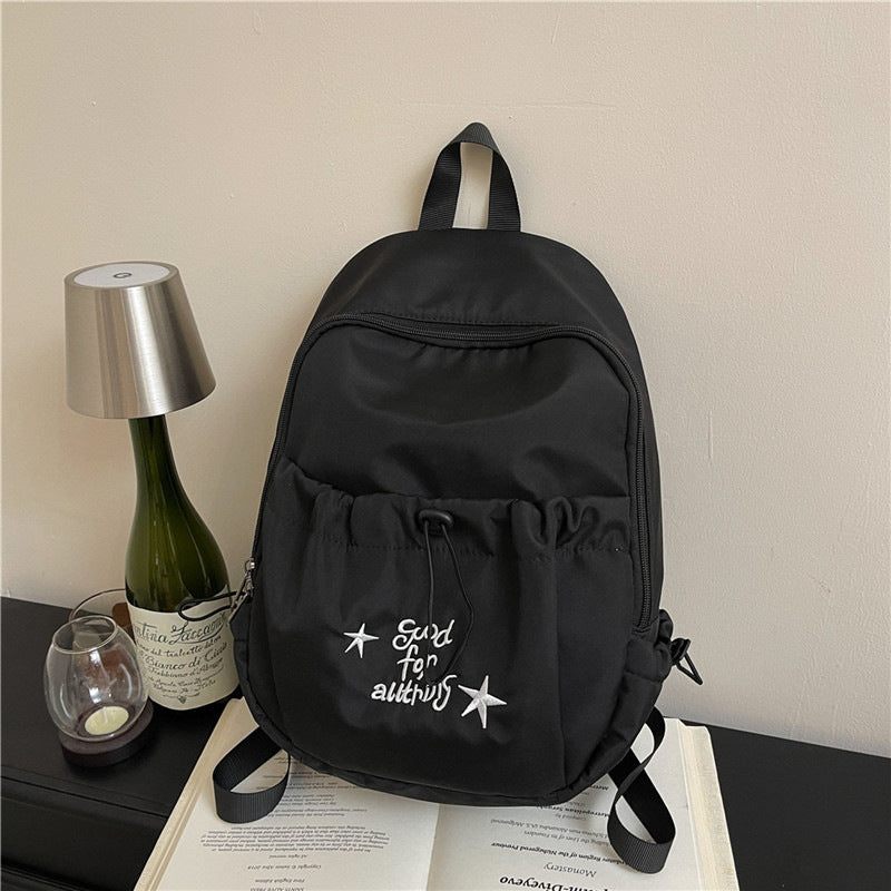 Moderne Drawstring-Verschluss-Rucksack