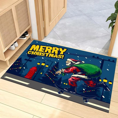Festliche Weihnachts-Eingangsmatte Brehn