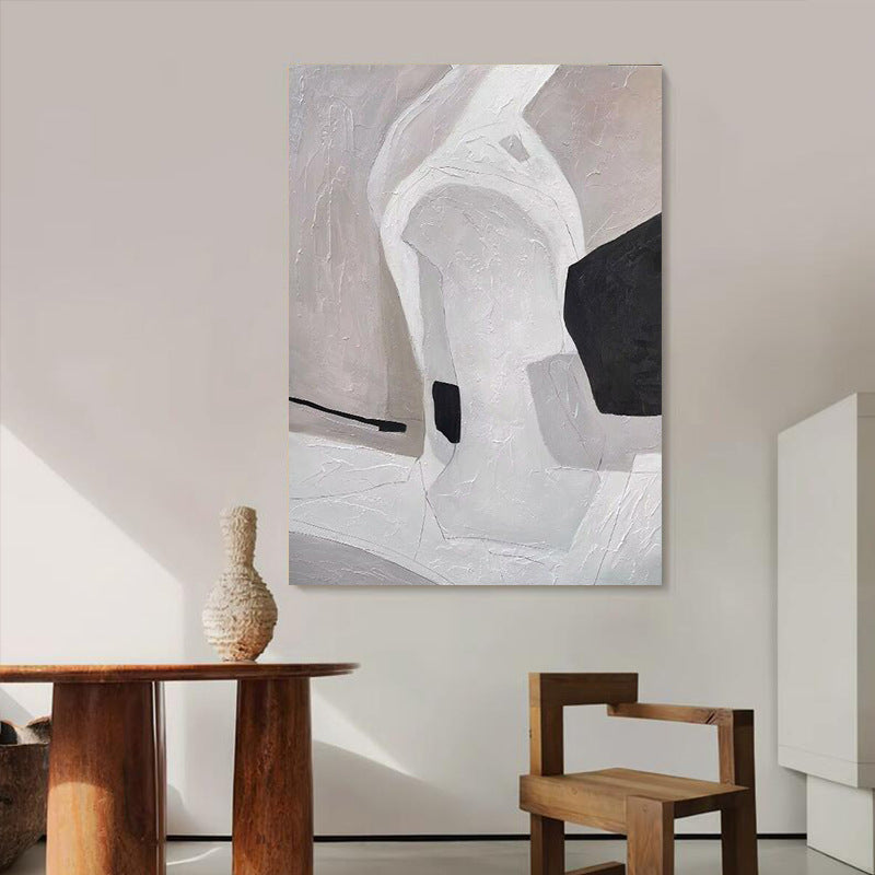 Abstract Texturiertes Leinwand Wandkunstwerk