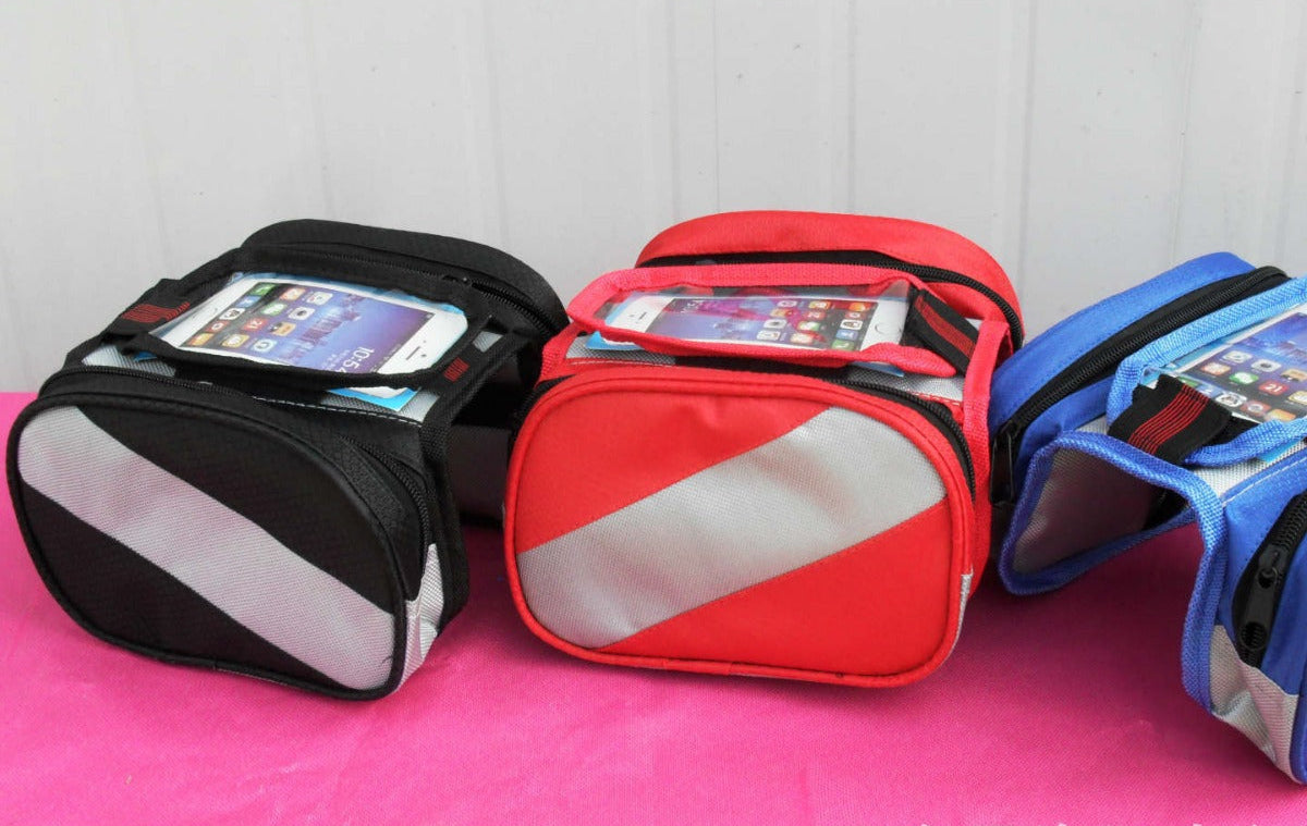wasserfeste Fahrradlenkertasche mit Touchscreen-Handyfach Brehn