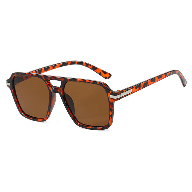 Damen modische rechteckige Sonnenbrille mit stylishem Design und UV-Schutz Brehn