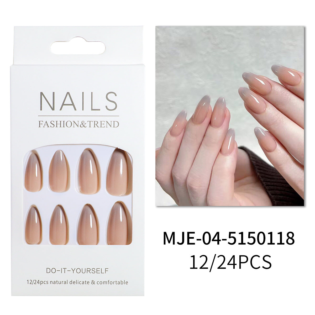 Ombre-Nagelverlängerungen Brehn