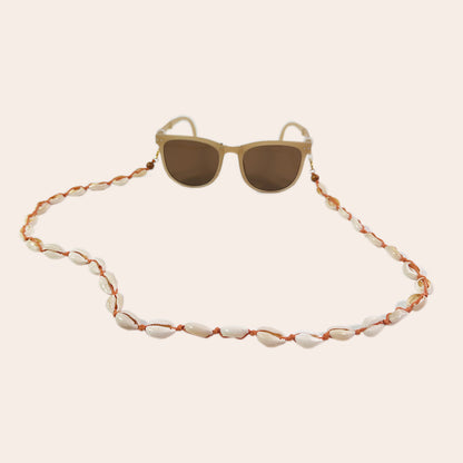 Coastal Shell Brillen Kette Brehn
