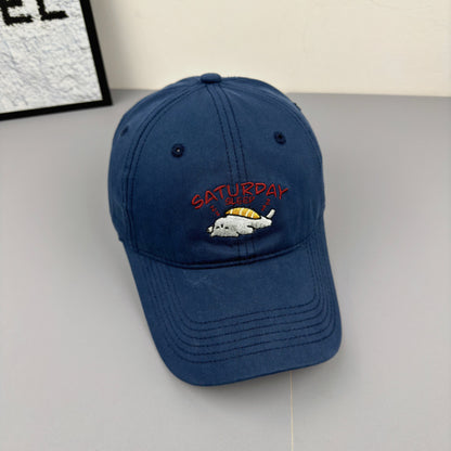 Unisex Verspielt Bestickte Cap Brehn