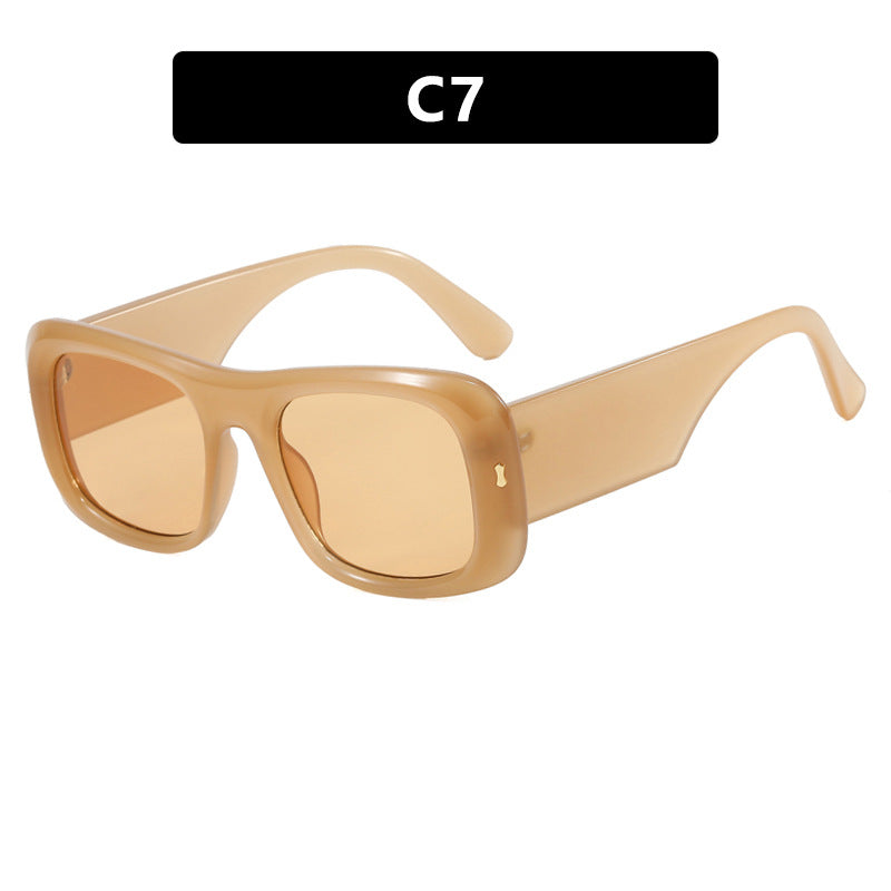 Damen quadratische Sonnenbrille mit reflexionsschützenden Gläsern und moderner Rahmenkonstruktion Brehn