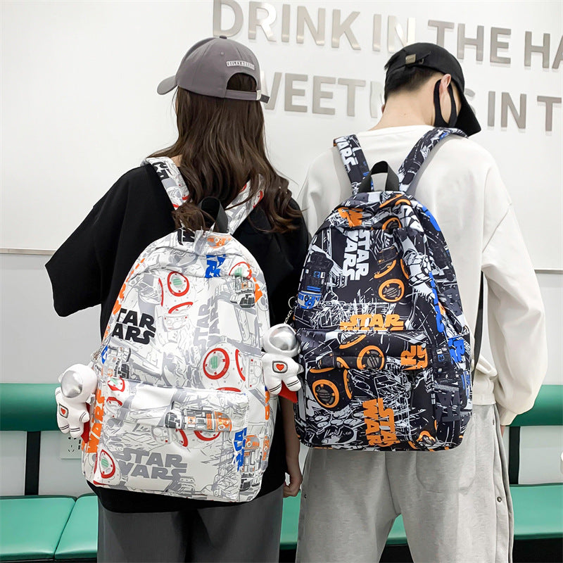 Star Wars-Themen Grafik-Rucksack Brehn