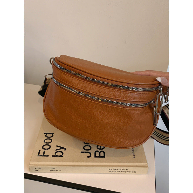 WoChic Dual-Zipper Crossbody Bag Brehn