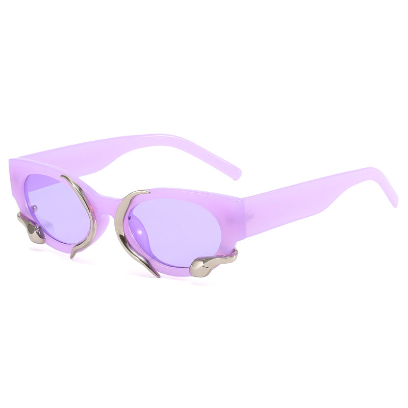 Damen Designer-Sonnenbrille mit außergewöhnlichem Detail Brehn
