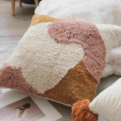 Quadratischer samtweicher Deko-Kissenbezug mit soft‑touch Velvetstruktur und hotelähnlicher Kantenverarbeitung Brehn