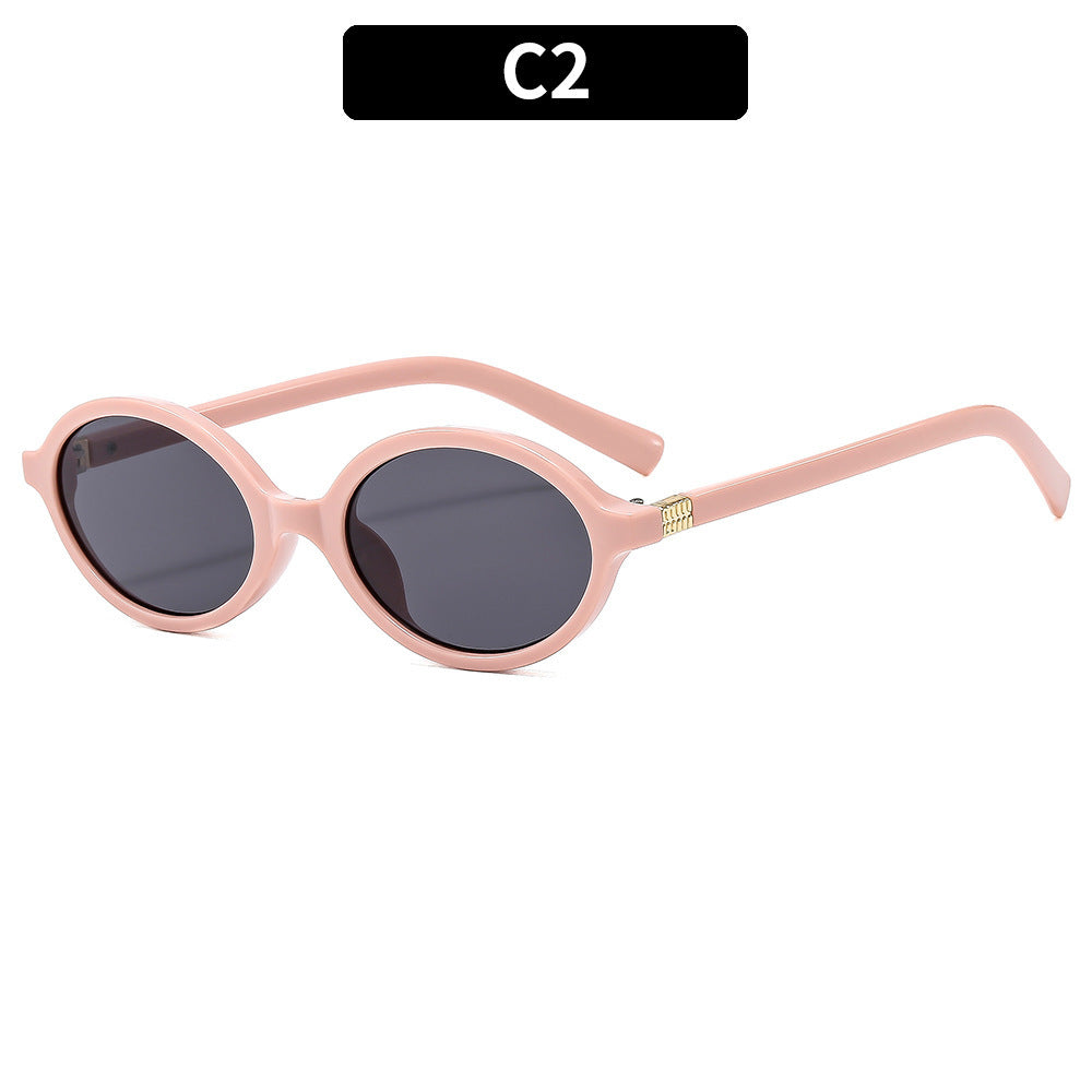 Elegante vintage-inspirierte runde Sonnenbrille Brehn