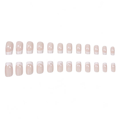 Französische Spitzen-Nageldesign-Verstärkungen Brehn