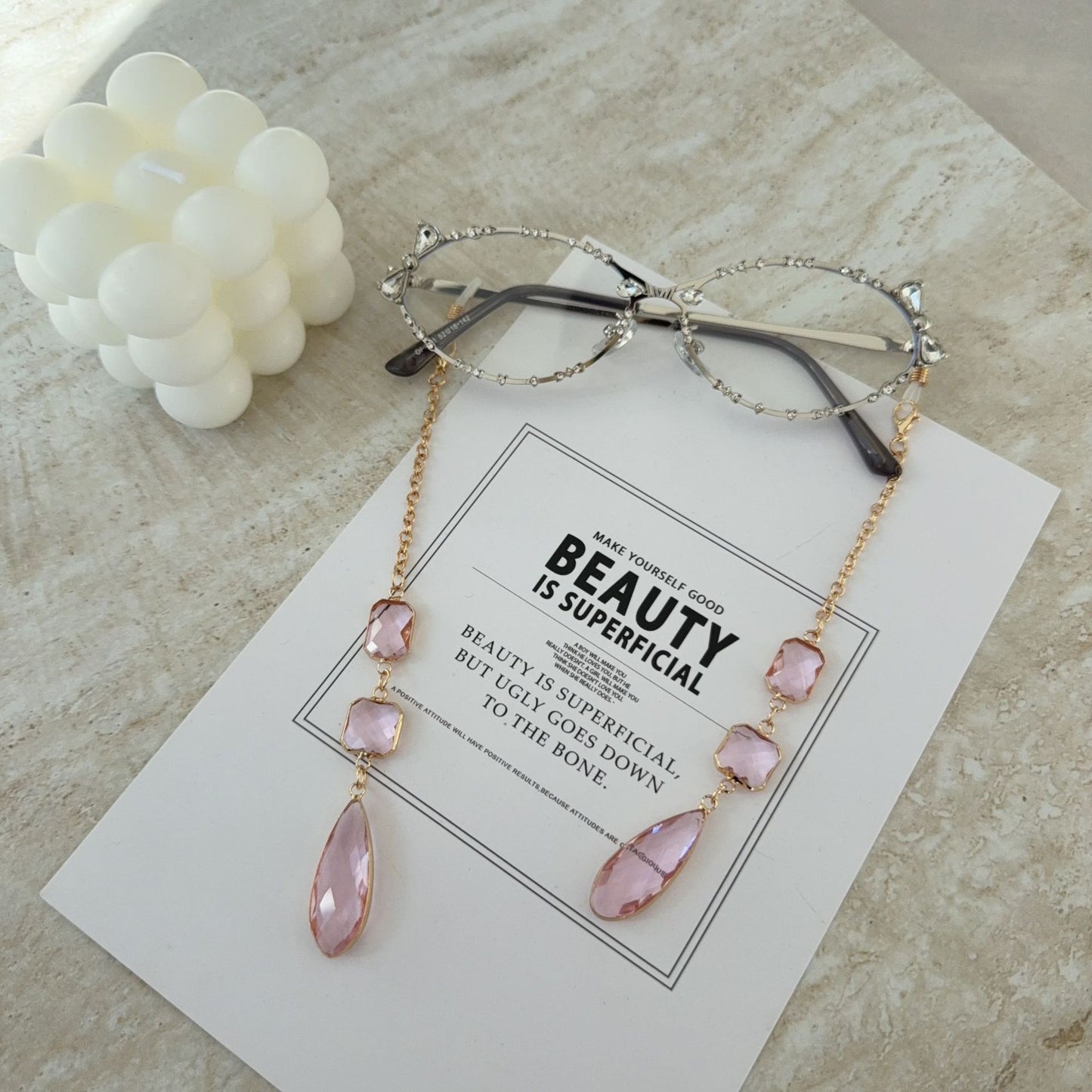 Elegante Edelstein Hängehänger Brehn