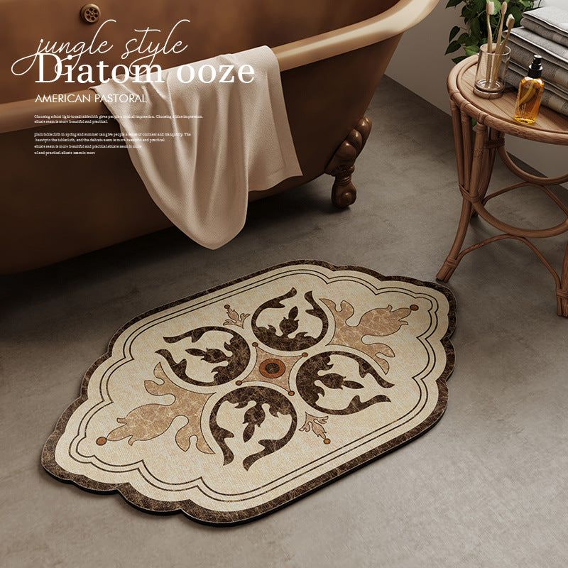 Vintage Floral Badewanne Brehn