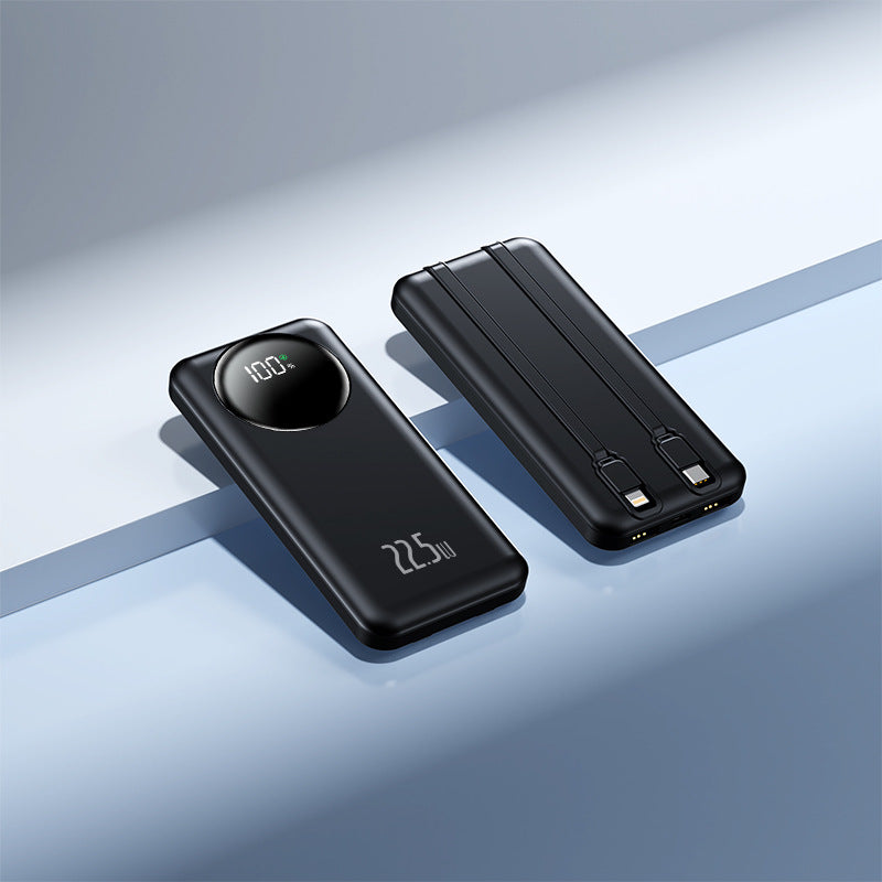 Tragbare Powerbank mit Integrierter Schnellladefunktion und Multifunktionalen Usb-Anschlüssen Brehn