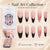 Premium Nagelstecker mit floralen Motiven Brehn