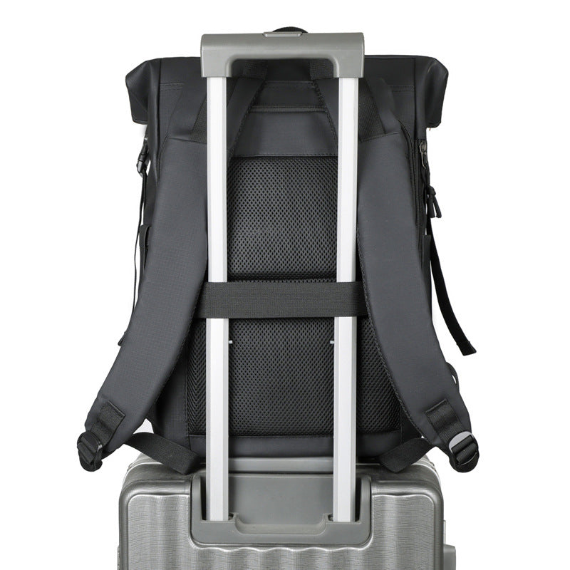 Roll-Top Wasserdichte Urban Backpack Brehn