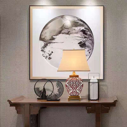 Dekorative Keramik Tischlampe
