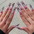 Gothic Halloween Press-On Nagelkunst Set Brehn