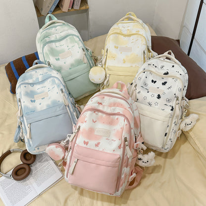 Trendiger Gemusterter Rucksack Brehn