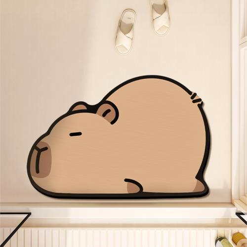 Cartoon Tier Badmatte Brehn