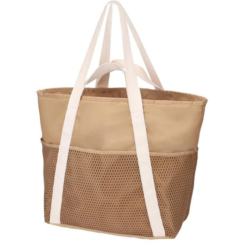 Stilvolle Strandtasche mit Belüftungsnetz Brehn