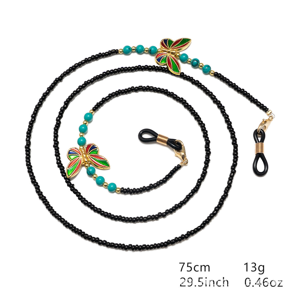 Künstlerische Bead-Brillenband Brehn