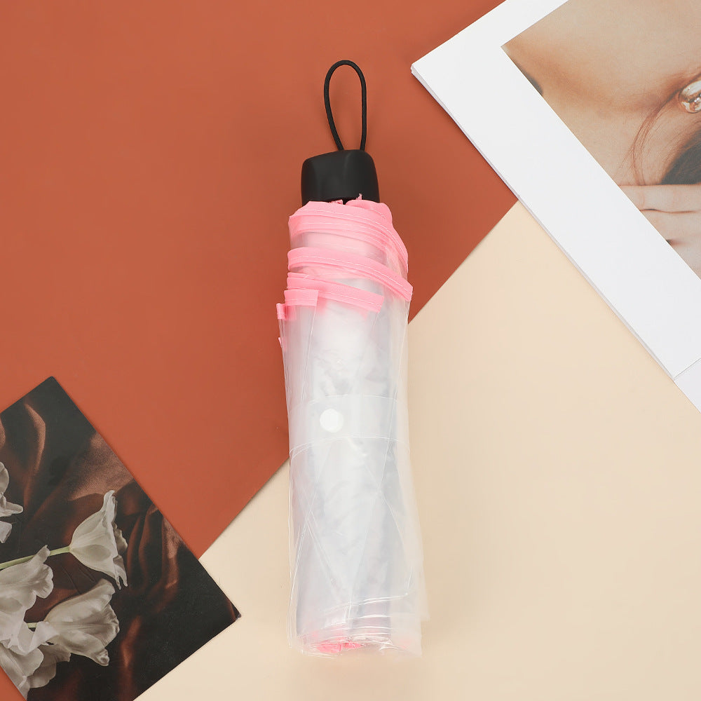 Unisex Automatischer Transparent-Regenschirm Brehn