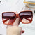 Damen moderne oversized Sonnenbrille Brehn