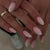Floral Decorative Press-On Nail Set Brehn 1788496020