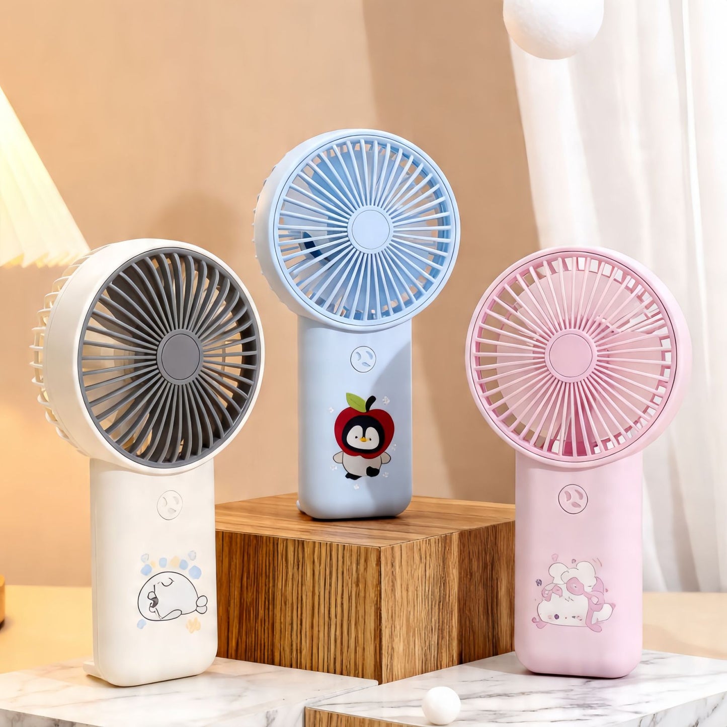 Damen Tragbarer Handventilator mit Kinderfreundlichem Design Brehn