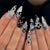 Dekorative Press-On Nagelkunst Tipps mit einzigartigen Akzenten Brehn