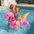 Damen aufblasbare Dinosaurier-Schwimmliege Brehn