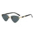 Damen modische Cat-Eye Sonnenbrille mit elegantem Metallrahmen Brehn