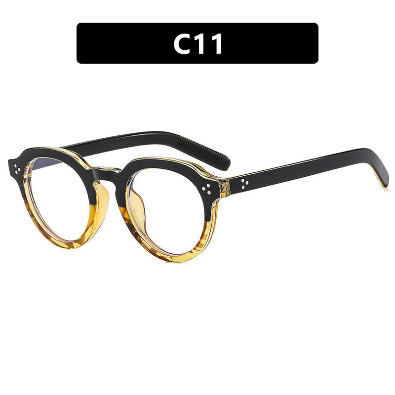 Damen stilvolle runde Brille Brehn