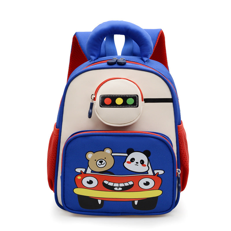 Kinder Spielzeug Tier Auto-Themen Schulrucksack Brehn